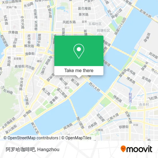阿罗哈咖啡吧 map