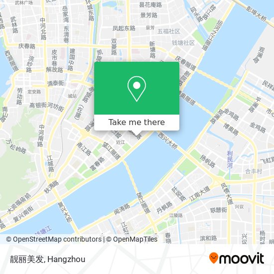 靓丽美发 map