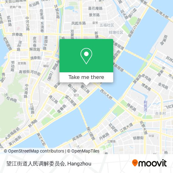 望江街道人民调解委员会 map