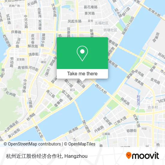 杭州近江股份经济合作社 map
