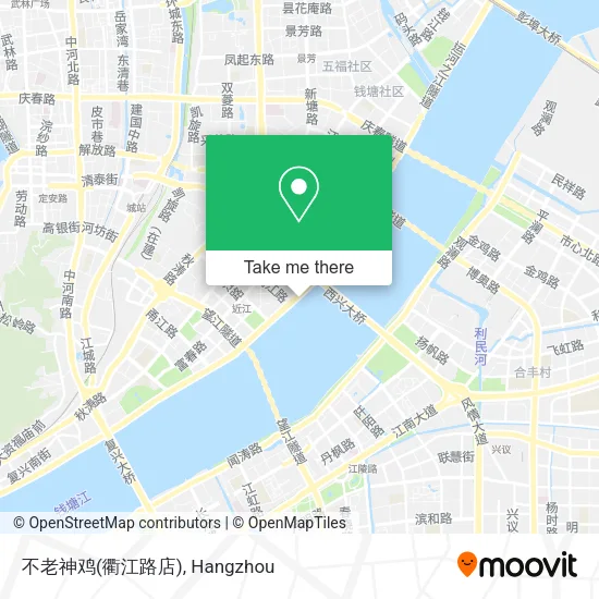 不老神鸡(衢江路店) map