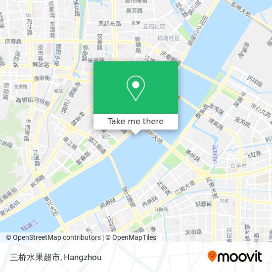 三桥水果超市 map