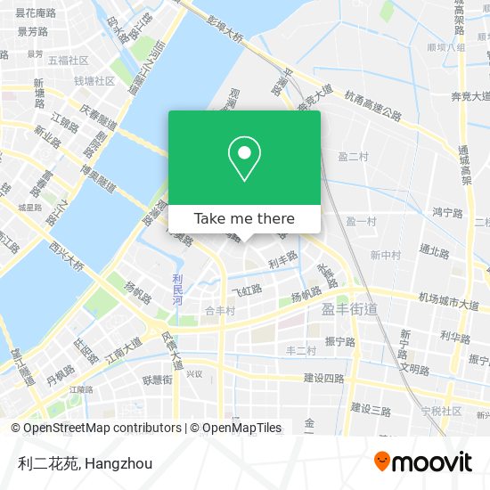 利二花苑 map