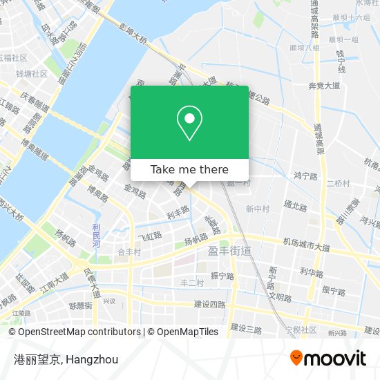 港丽望京 map