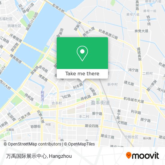 万禹国际展示中心 map