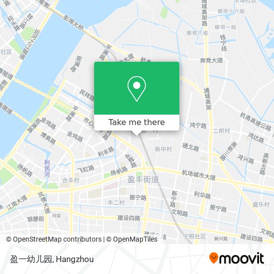 盈一幼儿园 map