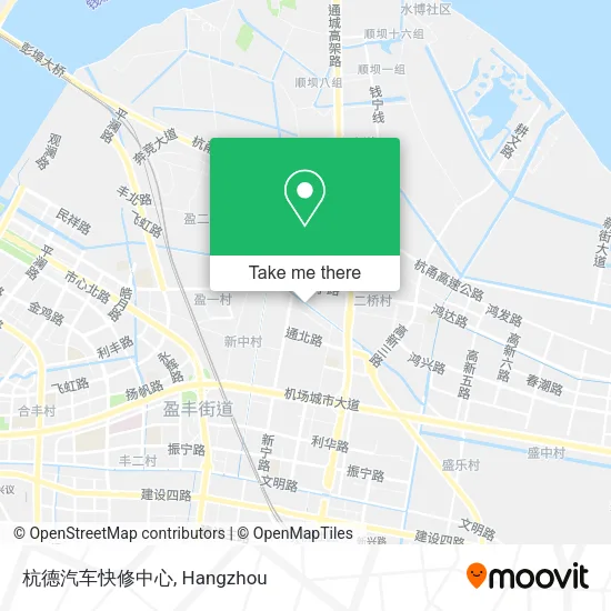 杭德汽车快修中心 map