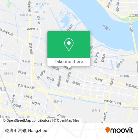乾唐汇汽修 map