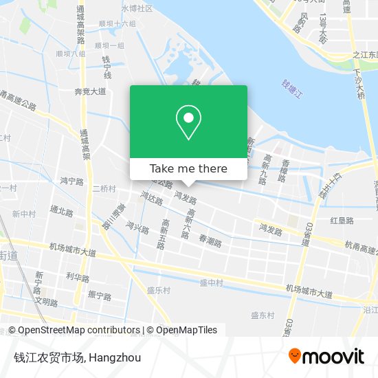 钱江农贸市场 map