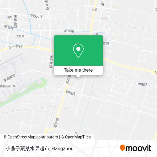 小燕子蔬菜水果超市 map