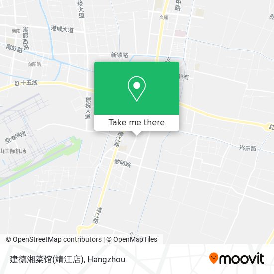 建德湘菜馆(靖江店) map