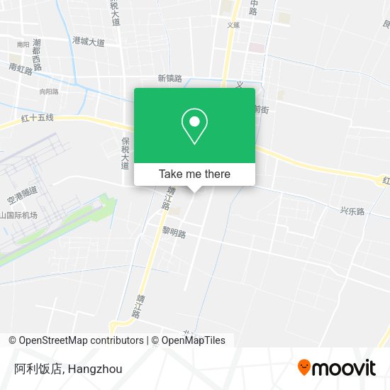 阿利饭店 map