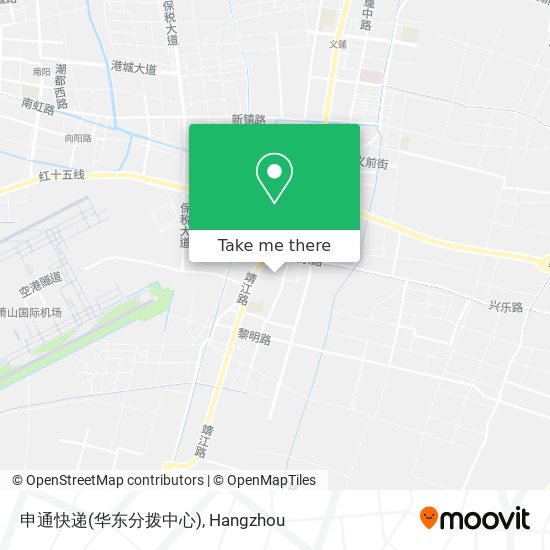 申通快递(华东分拨中心) map