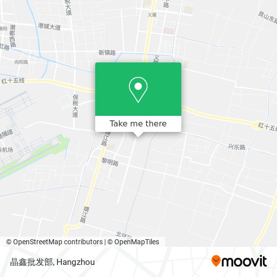 晶鑫批发部 map