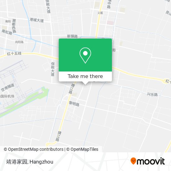 靖港家园 map