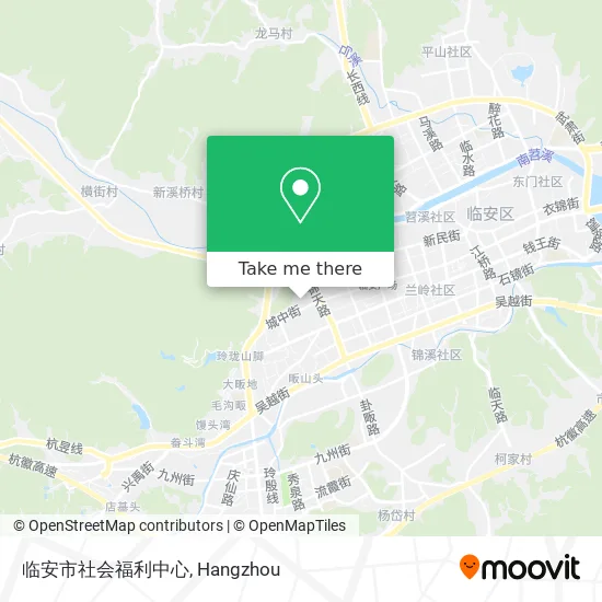 临安市社会福利中心 map