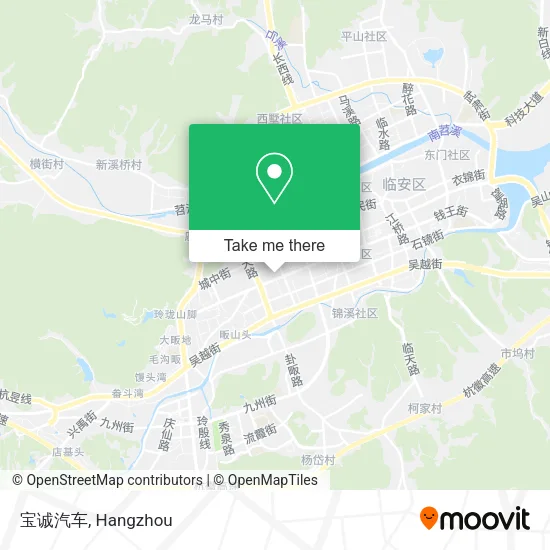 宝诚汽车 map