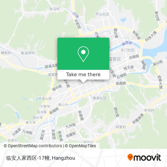 临安人家西区-17幢 map