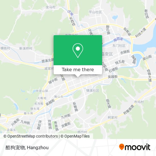 酷狗宠物 map