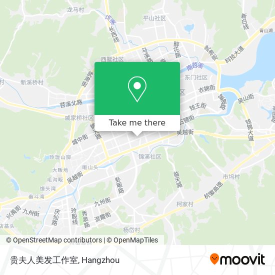 贵夫人美发工作室 map