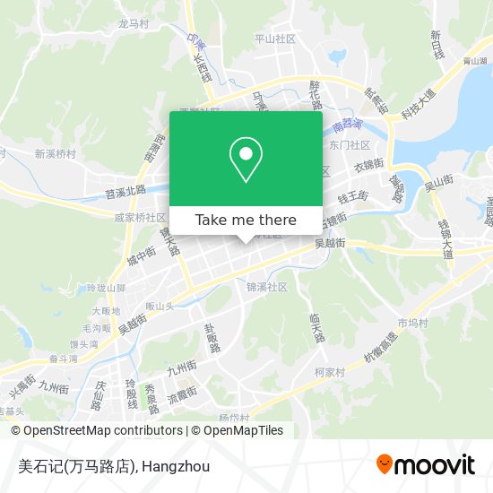 美石记(万马路店) map