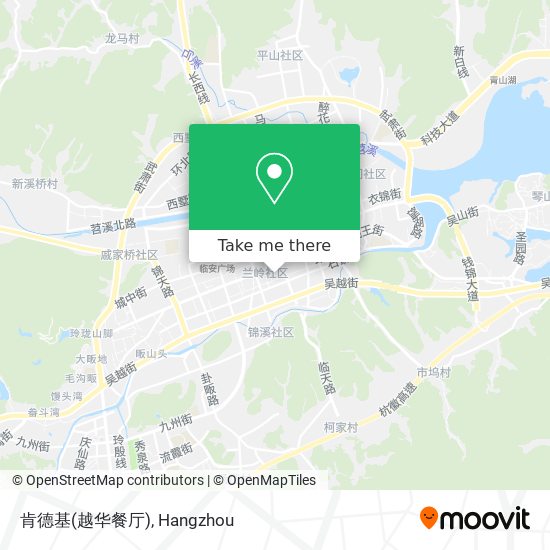 肯德基(越华餐厅) map