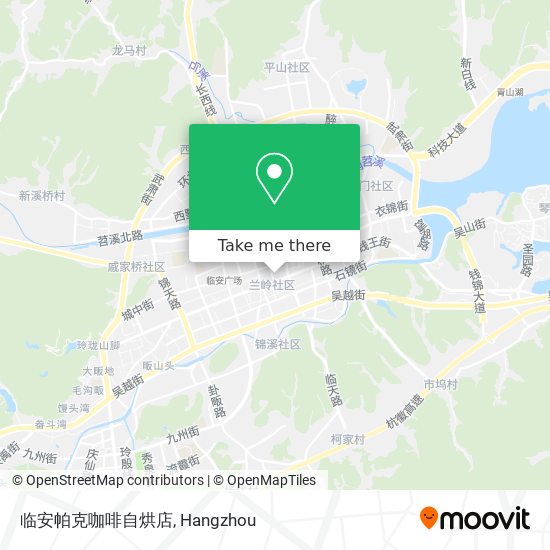 临安帕克咖啡自烘店 map