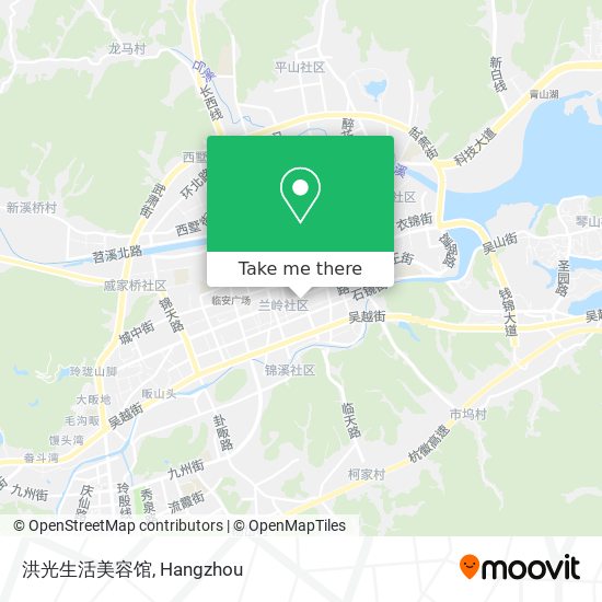 洪光生活美容馆 map