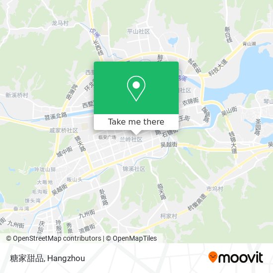 糖家甜品 map