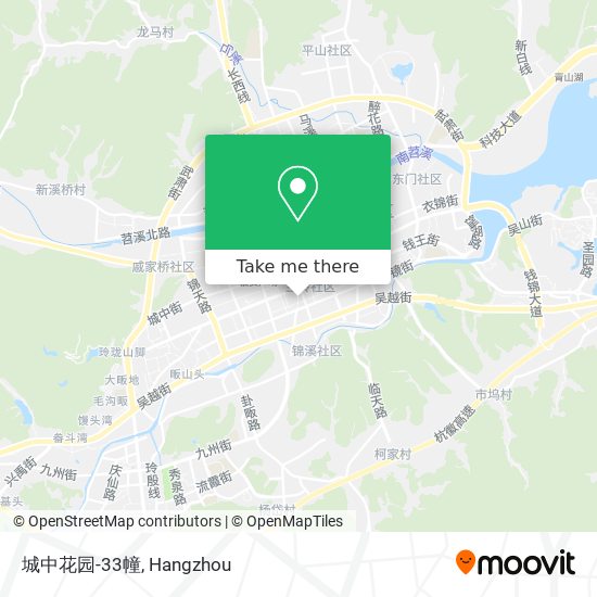 城中花园-33幢 map