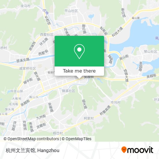 杭州文兰宾馆 map