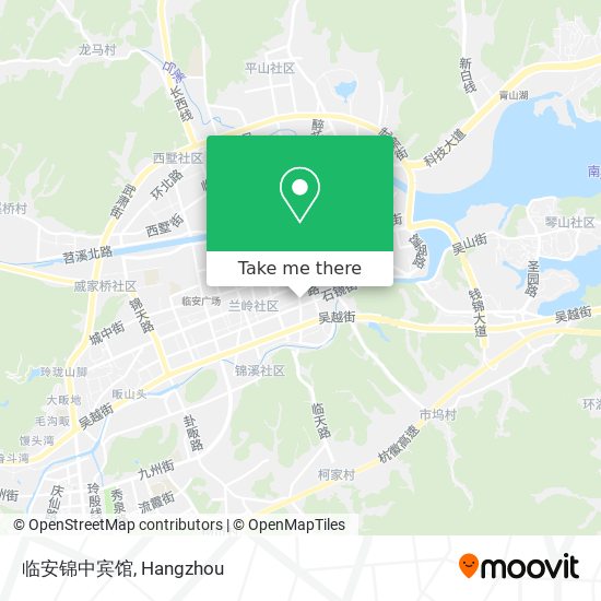临安锦中宾馆 map