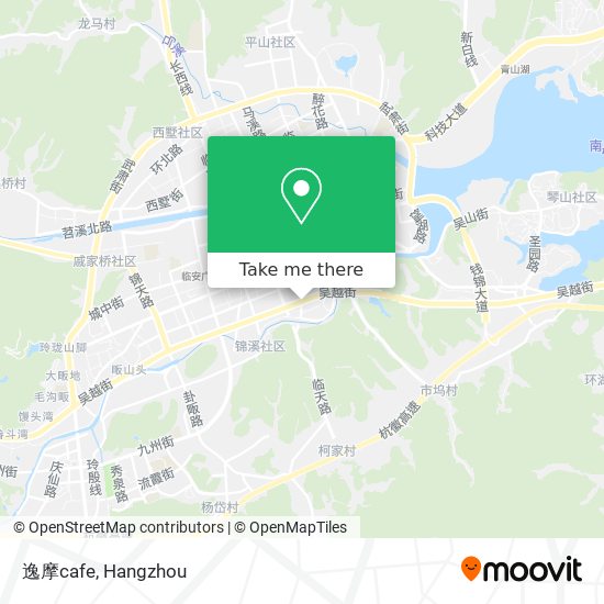 逸摩cafe map