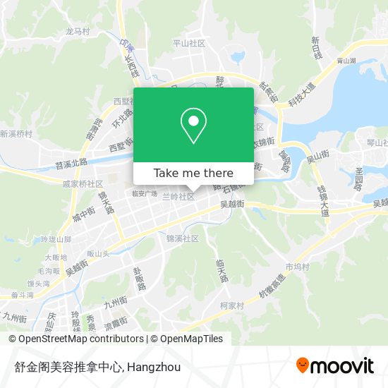 舒金阁美容推拿中心 map