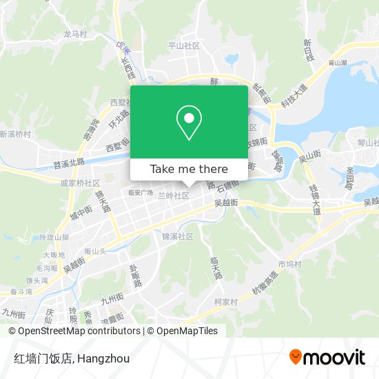 红墙门饭店 map