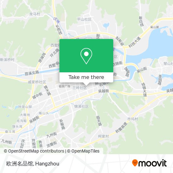 欧洲名品馆 map