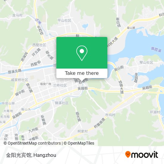 金阳光宾馆 map