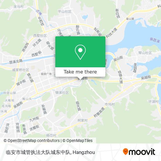 临安市城管执法大队城东中队 map