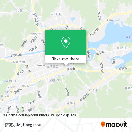 南苑小区 map