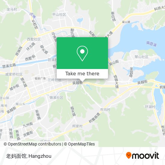 老妈面馆 map