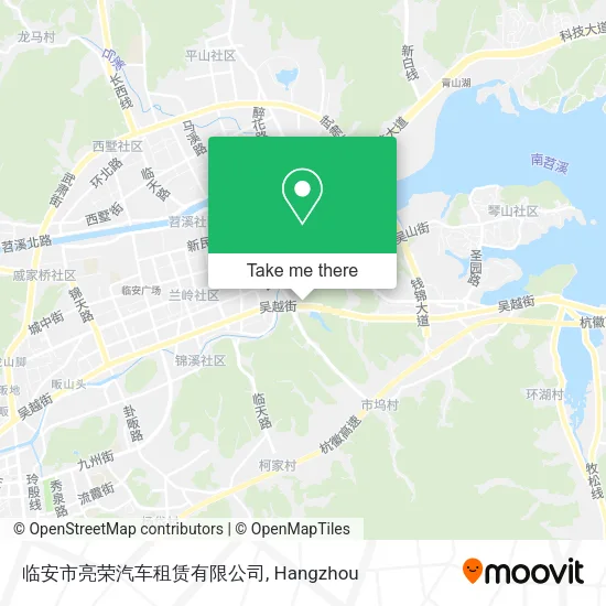 临安市亮荣汽车租赁有限公司 map