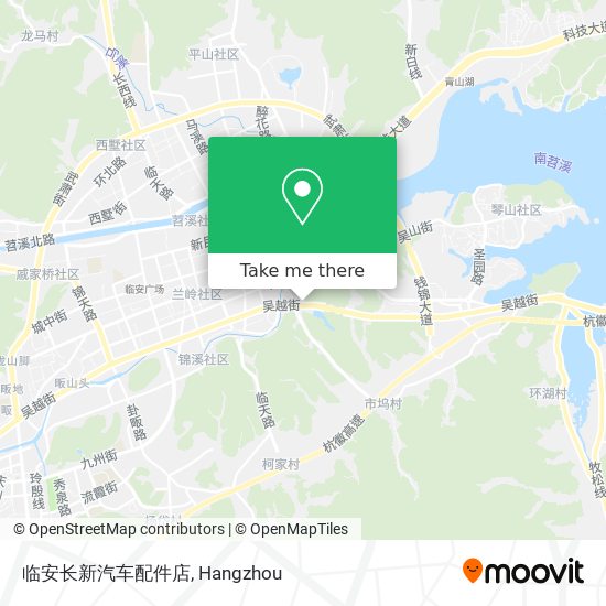 临安长新汽车配件店 map