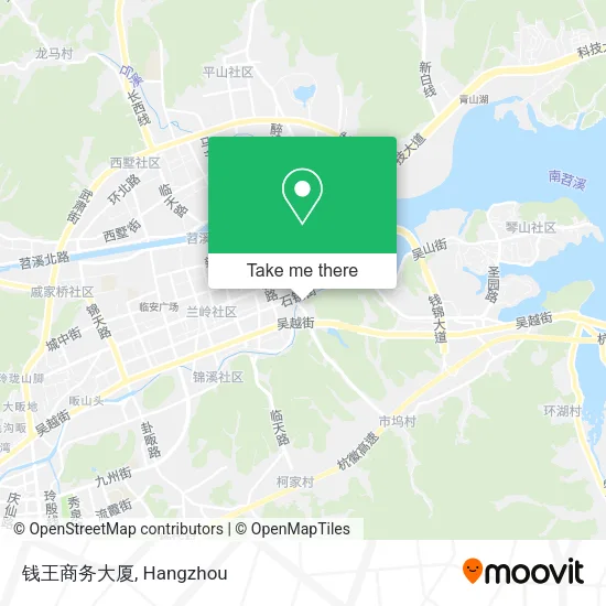 钱王商务大厦 map