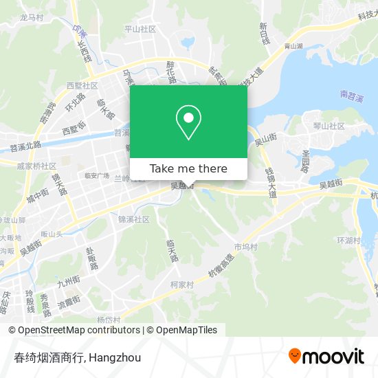 春绮烟酒商行 map