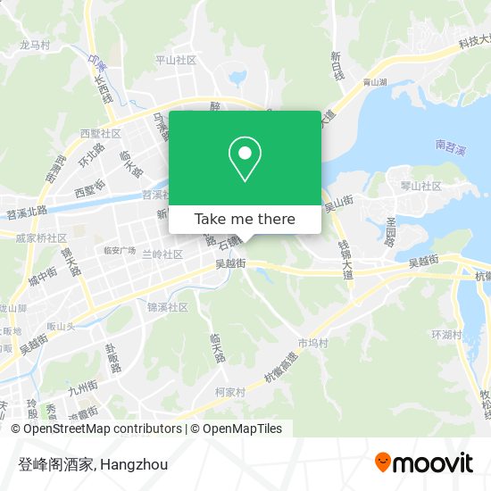 登峰阁酒家 map