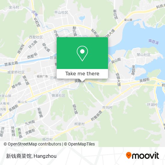 新钱裔菜馆 map