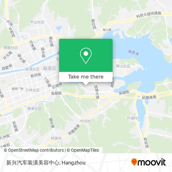 新兴汽车装潢美容中心 map