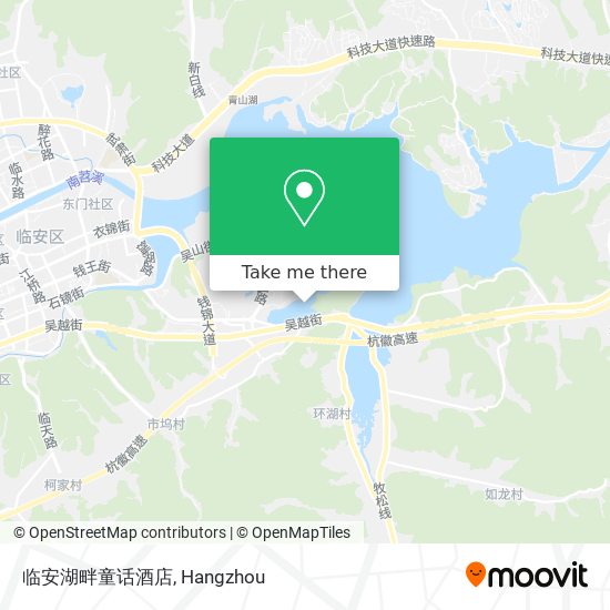 临安湖畔童话酒店 map