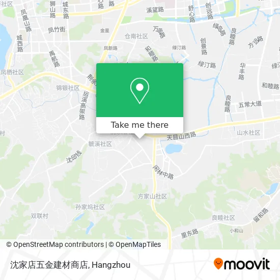 沈家店五金建材商店 map