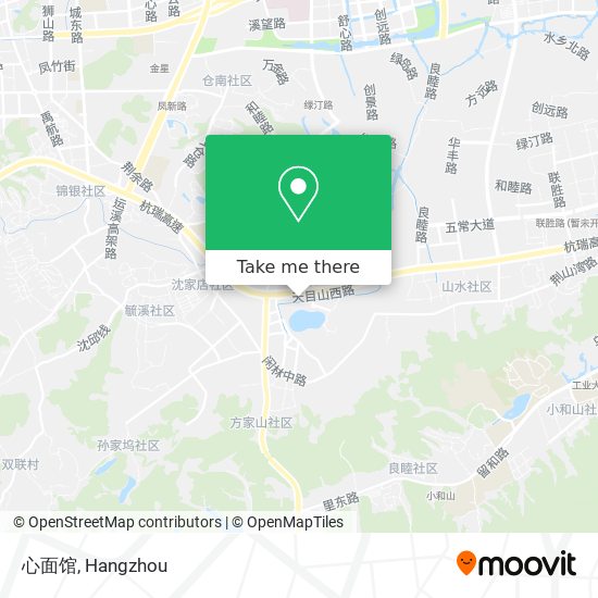 心面馆 map